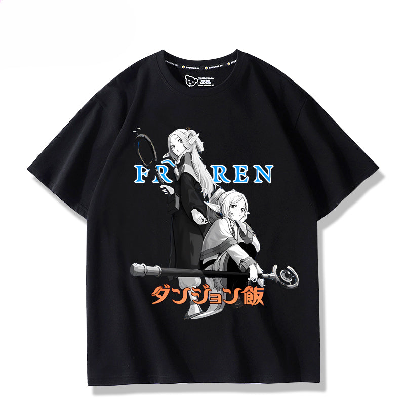 Casual Anime Graphic Short Sleeve T-Shirt