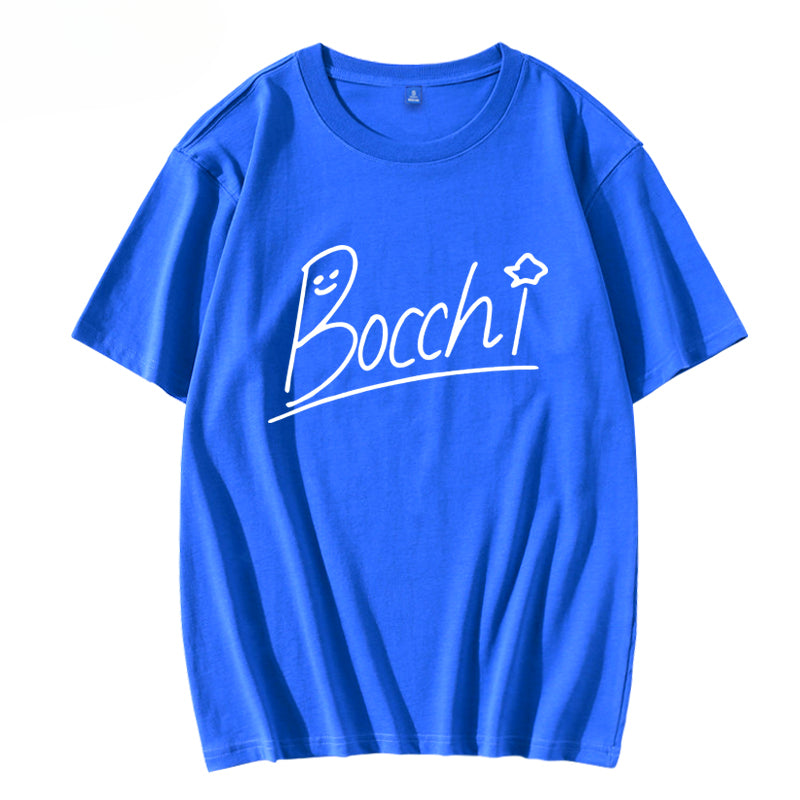 Bocchi Anime Logo Short-sleeved T-shirt