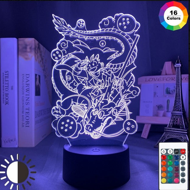 Goku Vegeta LED Night Light