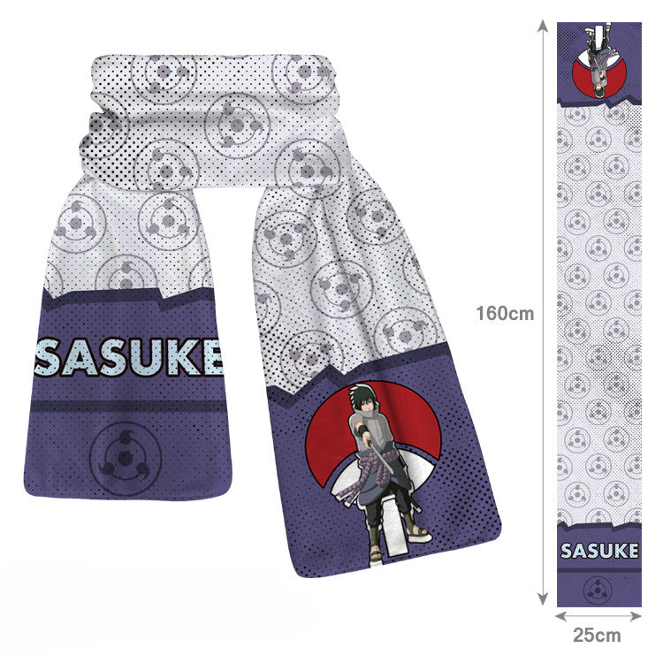 Trendy Anime Soft Plush Scarf