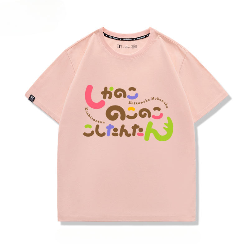 Unisex Anime Graphic Short-sleeved T-shirt