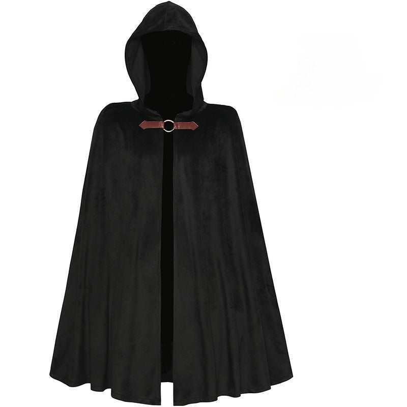 Unisex Chic Jedi Cosplay Costume Long Hooded Cloak