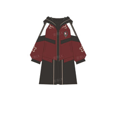 Sparkle Cosplay Game Trench Coat Top