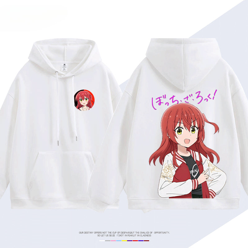 Unisex Anime Hitori Cotton Casual Hoodie