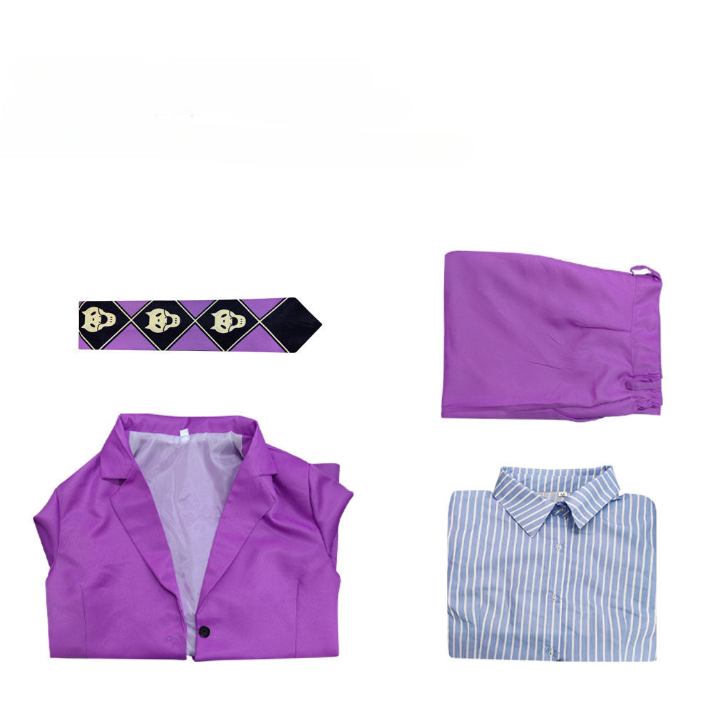 JOJO Kira Yoshikage Cosplay Costume