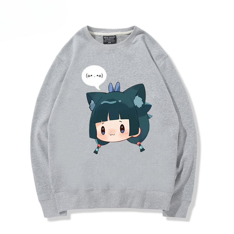 Women's Anime Printed Cos Sweatshirt