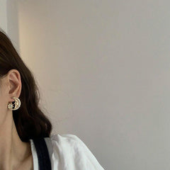 Crescent Moon & Star Earrings