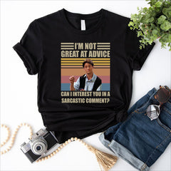 Chandler Friends Quotes Printed T-Shirt