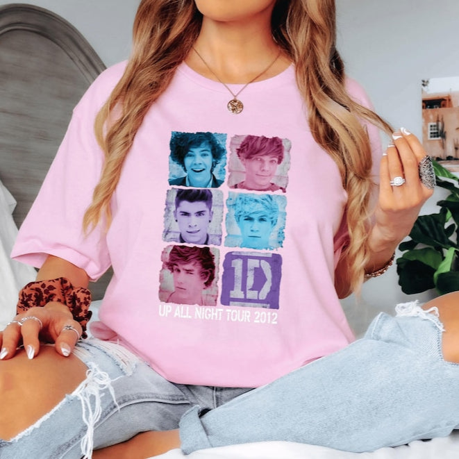 1D Up All Night Tour 2012 Shirt