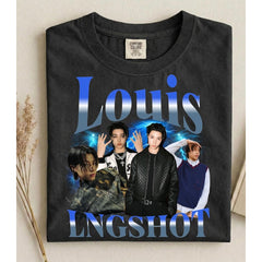 LOUIS Graphic Print T-Shirt Top