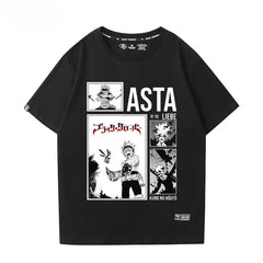 Trendy Anime Cotton Short-sleeved T-shirt