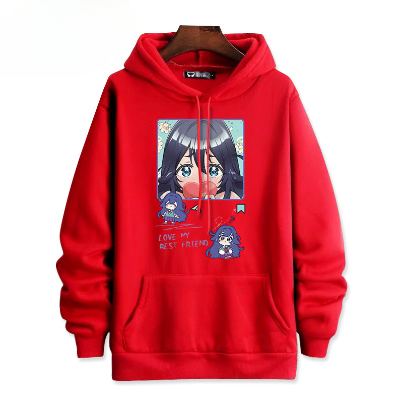 Men's and Women's Anime Graphic Hoodie