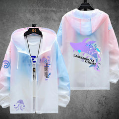 Trendy Game Print Sunscreen Thin Jacket