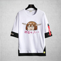 Men's Anime Cos Loose Short-sleeved T-shirt