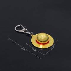 Luffy Straw Hat Keychain Ornament