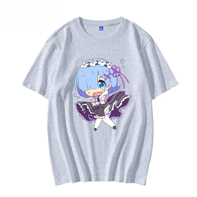 Women's Rem Anime Short-sleeved T-shirt