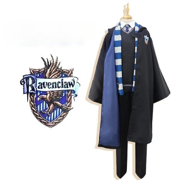 Harry Cosplay Costume Uniform Cape