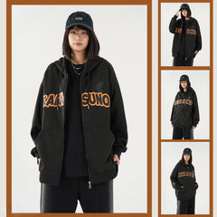 Unisex Anime Cosplay Zipper Loose Jacket