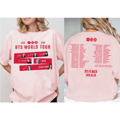 BTS World Tour 2026 Print T-Shirt