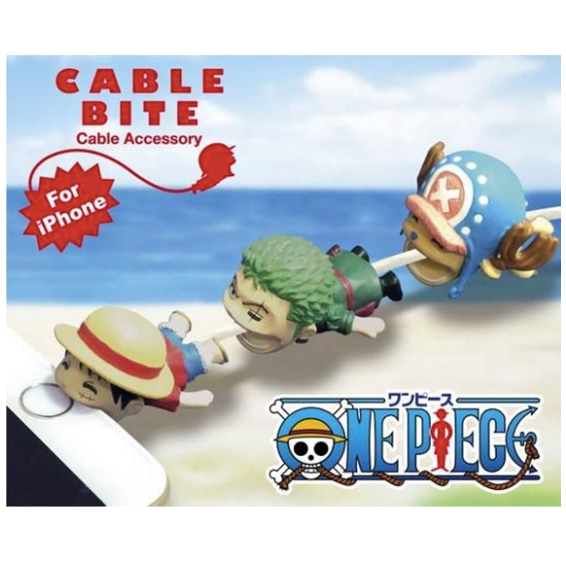 Luffy Chopper Bite Cable Protective Case