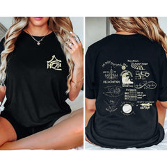 SKZ HOP Lyrics Print T-Shirt