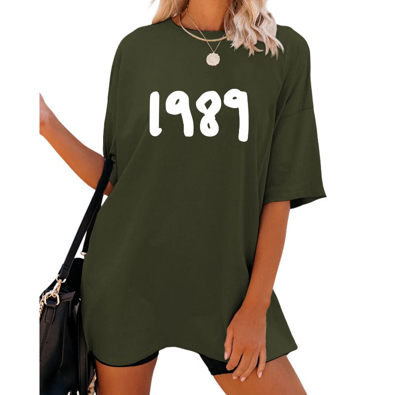 Casual Women's Taylor 1989 Summer Loose T-shirt