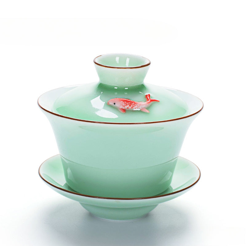 Fish Bowl KungFu Tea Set