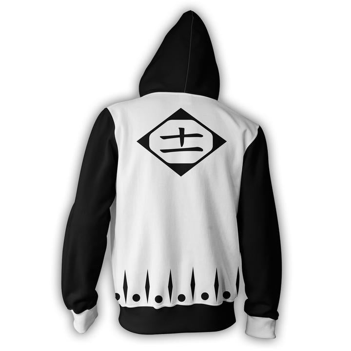 Unisex Anime Digital Print Cos Zipper Hoodie