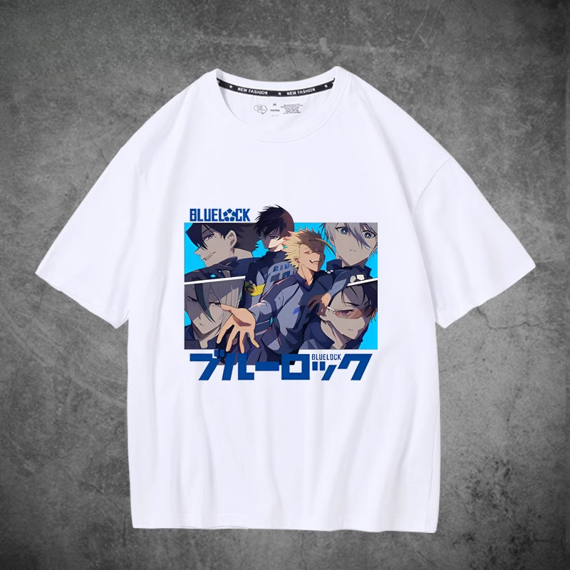 Women's Anime Print Cotton Short-sleeved T-shirt