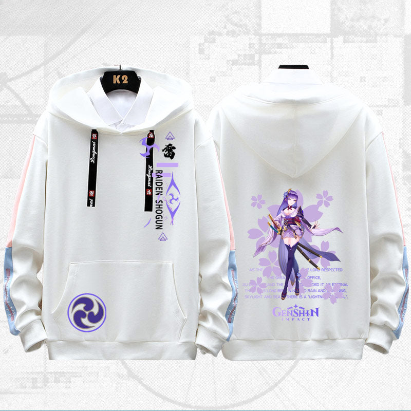 Men's Game Graphic Print Loose Hoodie