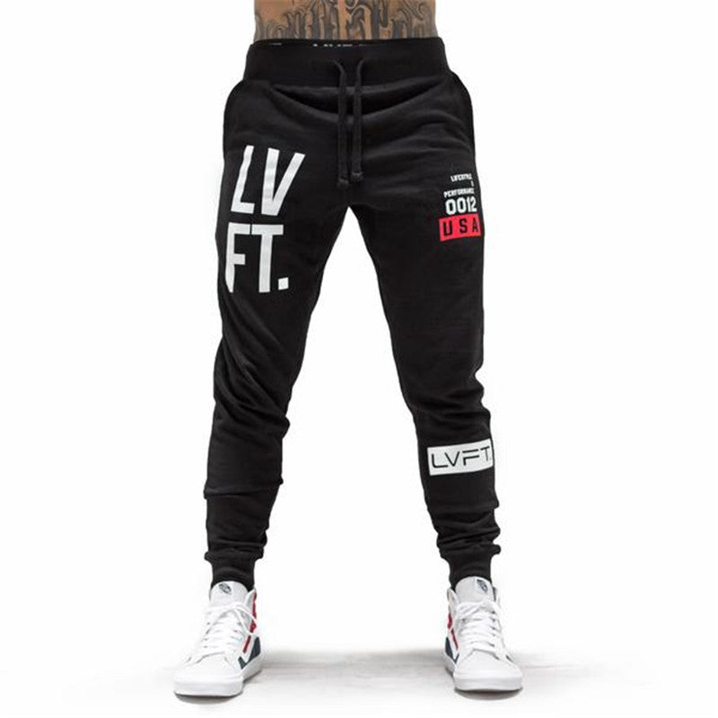 Men's Training Fitness Strappy Sports Pants