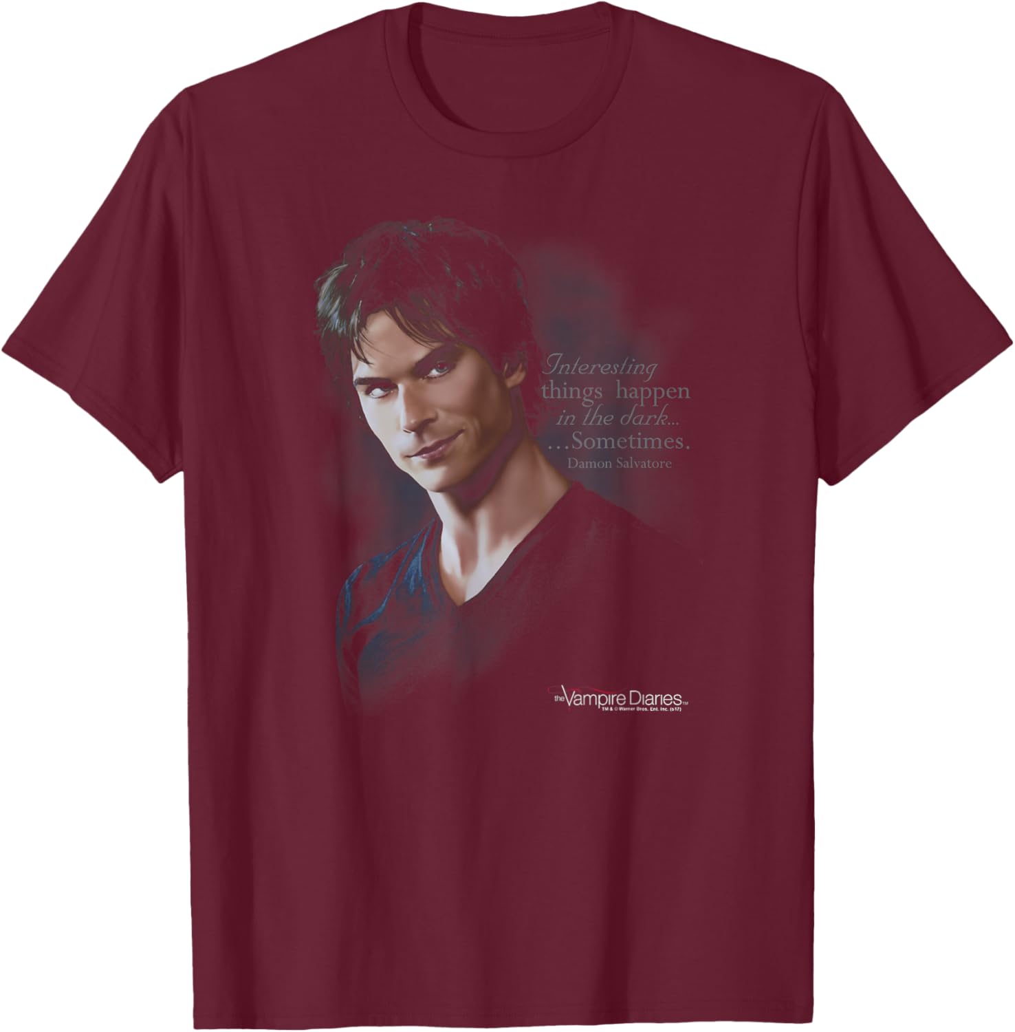 Vampire Diaries Sometimes Graphic T-Shirt