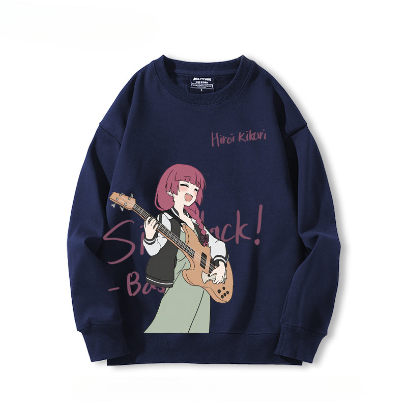 Women's Anime Crew Neck Sweatshirt