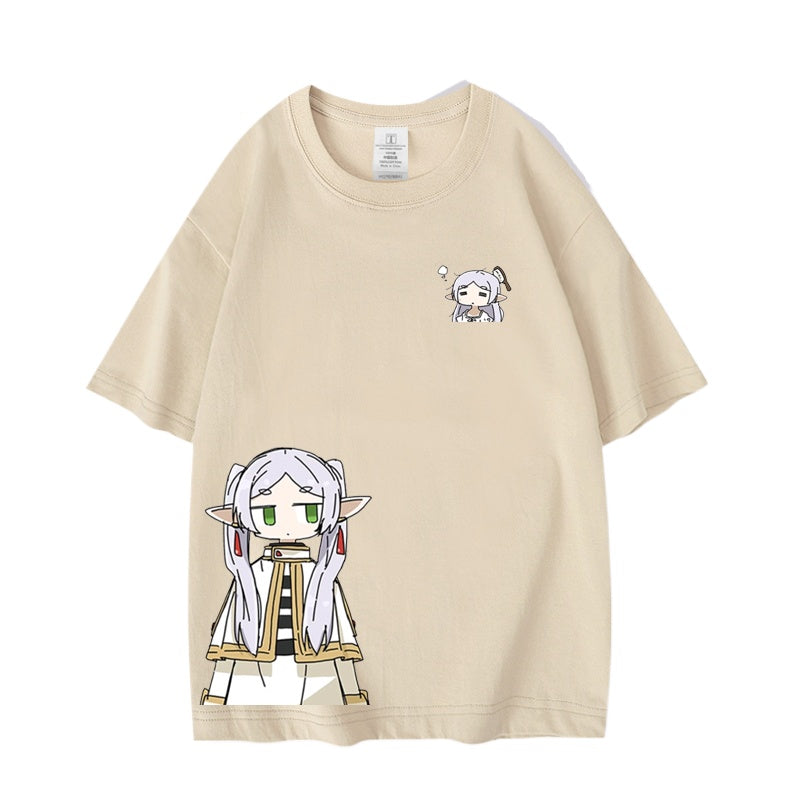 Creative Anime Short Sleeve Cotton T-Shirt