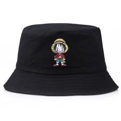 Luffy Embroidered Bucket Hat