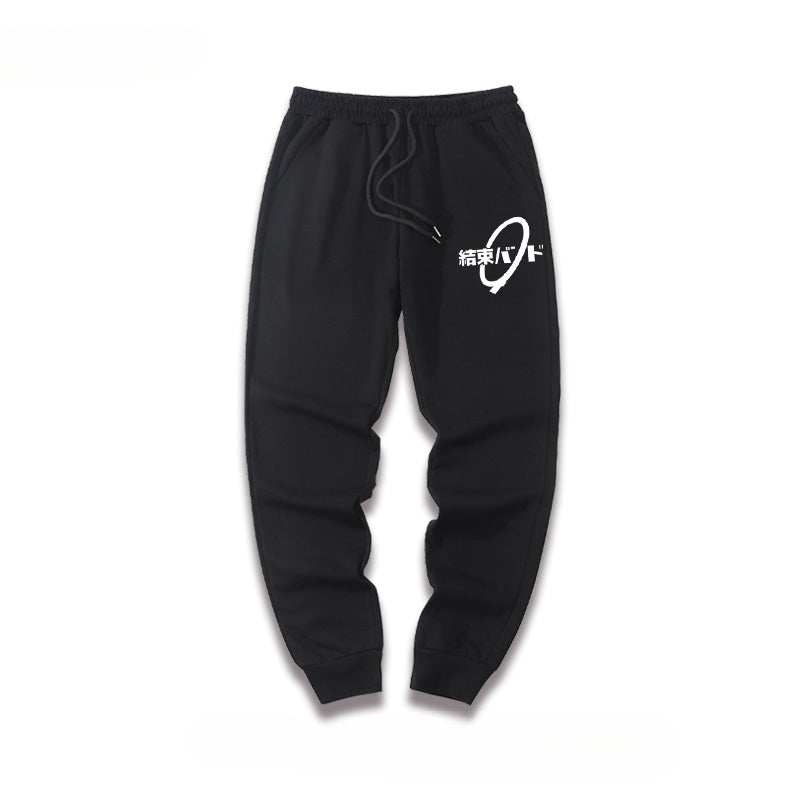 Casual Anime Logo Sports Sweatpants