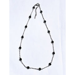 Chic Kpop Fashion Thin Chain Inlaid Necklace