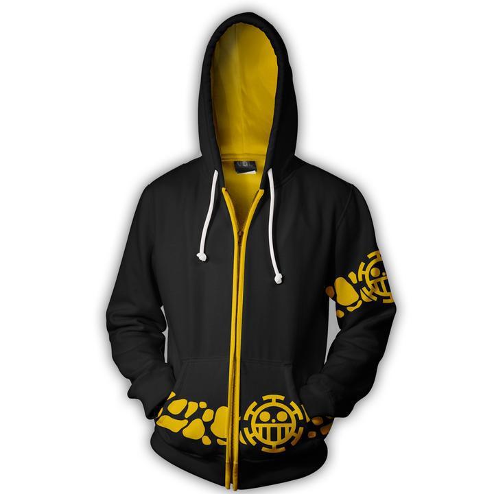 Unisex Trafalgar Law 3D Printed Cosplay Hoodie