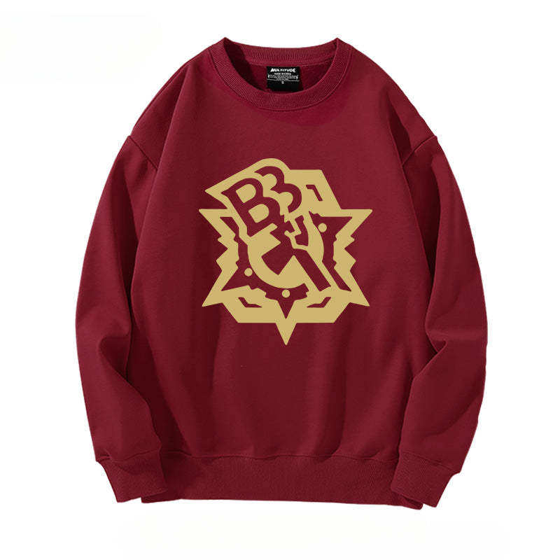Casual Game Print Cos Sweatshirt
