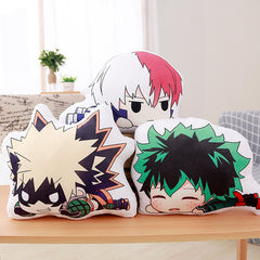 Deku Bakugou Anime Throw Pillow