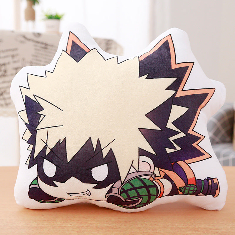 Deku Bakugou Anime Throw Pillow
