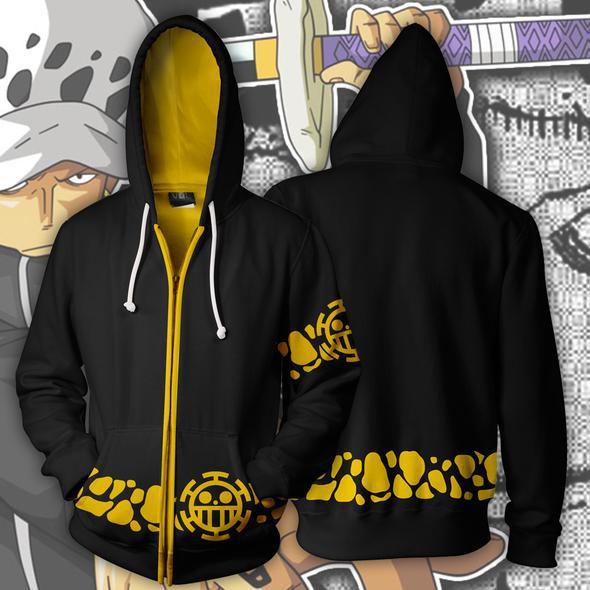 Unisex Trafalgar Law 3D Printed Cosplay Hoodie