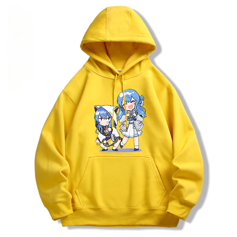 Unisex Cartoon Anime Print Cosplay Hoodie