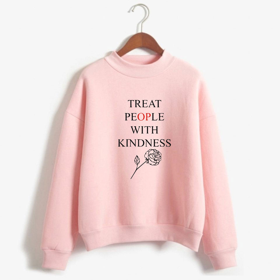 Cute Harry Letter Crew Neck Sweatshirt