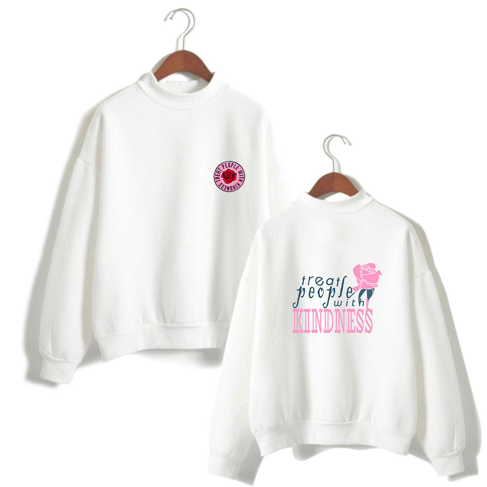 Cute Harry Letter Crew Neck Sweatshirt