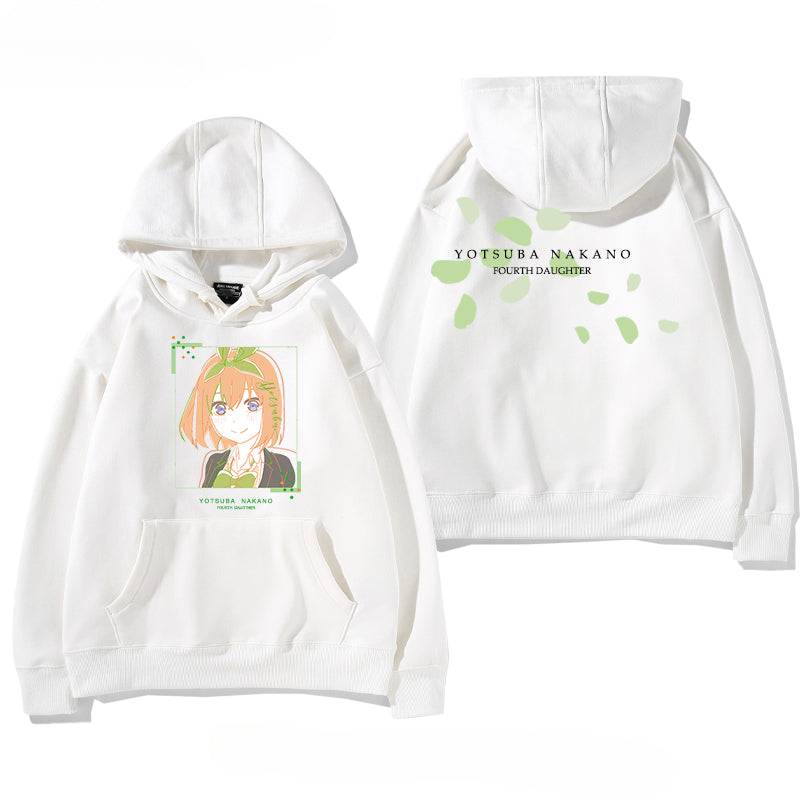 Unisex Nakano Anime Long-sleeved Hoodie