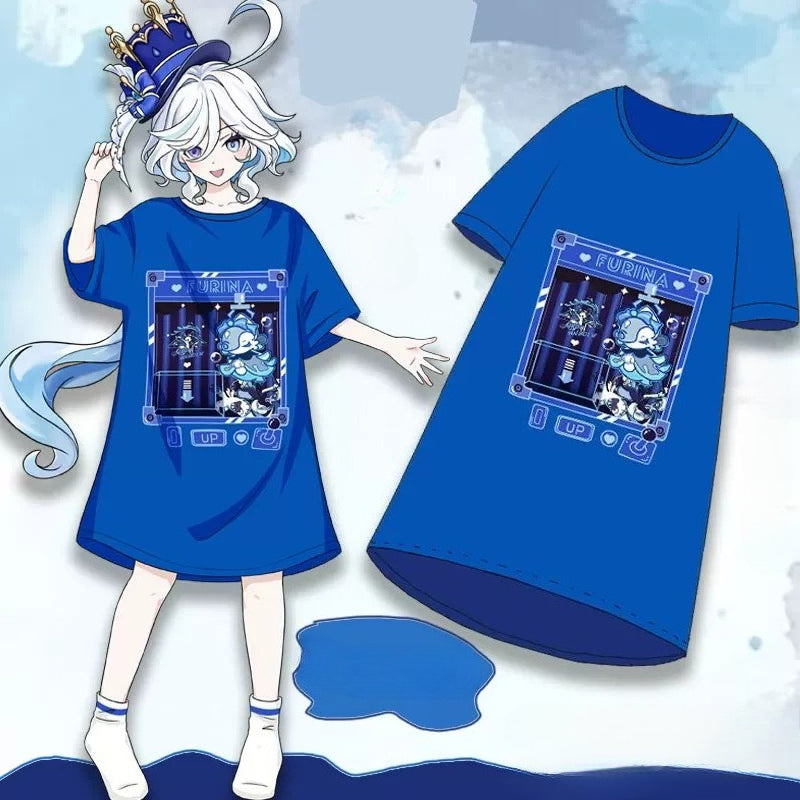 FURINA NAHIDA Short-sleeved Pajamas Nightgown