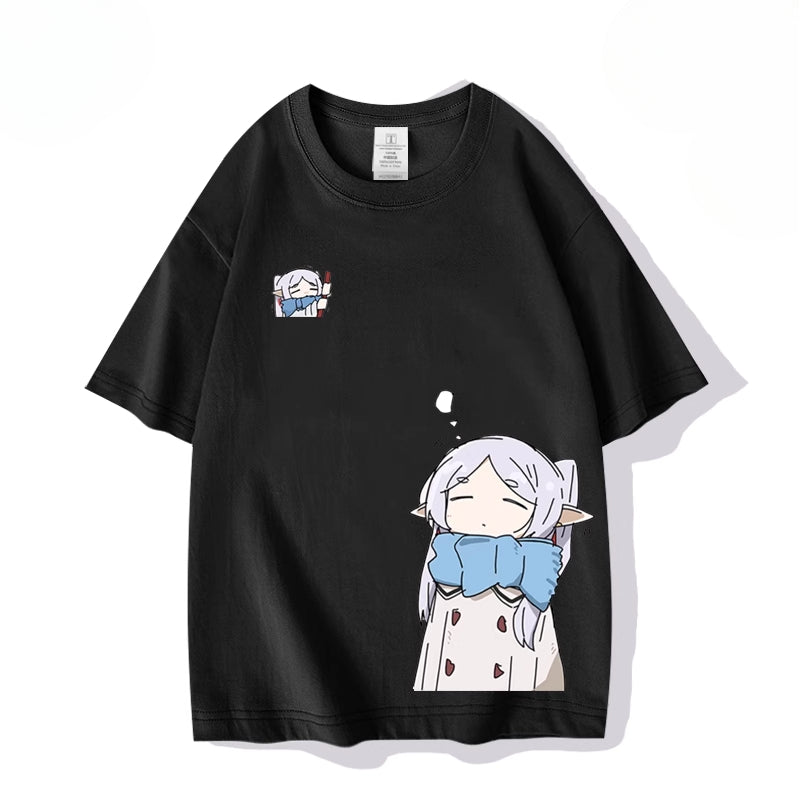Creative Anime Short Sleeve Cotton T-Shirt
