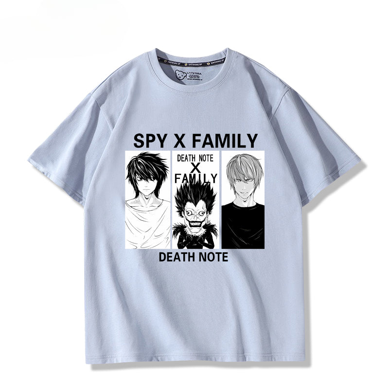 Men's and Women's Anime Print T-Shirt