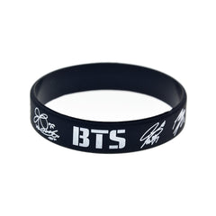 BANGTAN Signature Silicone Sports Bracelet